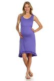 Maddie High-Low Nursing Dress