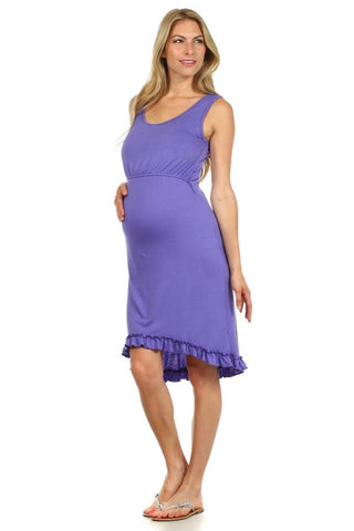 Maddie High-Low Nursing Dress