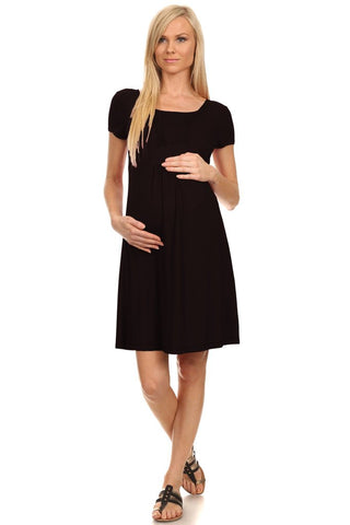Eliza Short Sleeves Nursing Dress