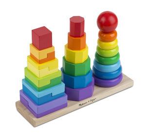 Melissa & Doug Geometric Stacker