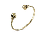 SKULL CUFF - BRONZE