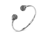 DAY OF THE DEAD CUFF - SILVER